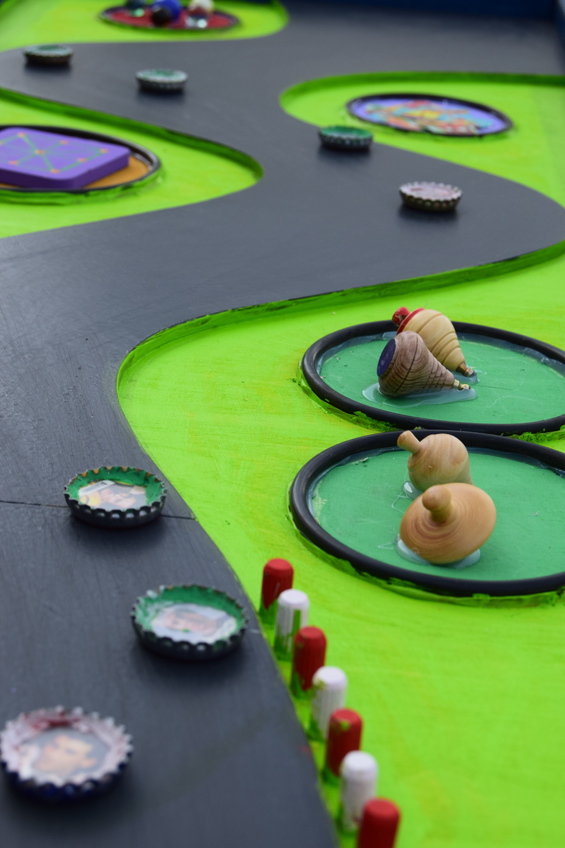 Curvas pista de chapas.